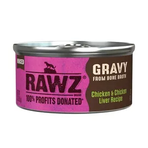 18/3oz Rawz Gravy Chicken & Chk Liver - Food